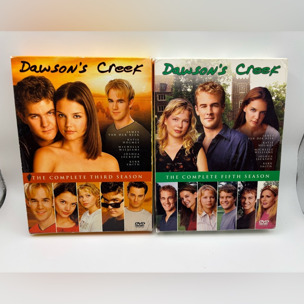 Dawson’s Creek DVD Lot – Complete Third & Fifth Seasons | Original Box Sets